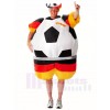 Monde Coupe Allemagne Football Joueur Gonflable Halloween Noël Les costumes pour Adultes