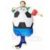 Monde Coupe Italie Football Football Joueur Gonflable Halloween Noël Les costumes pour Adultes