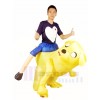 Balade sur Jake le Jaune Chien Aventure Temps Gonflable Halloween Noël Les costumes pour Adultes