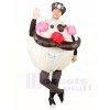 Rond Visage Capitaine Pirate Gonflable Halloween Noël Les costumes pour Adultes