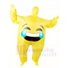 Emoji Pleurer Gonflable Halloween Noël Coup en haut Les costumes pour Adultes