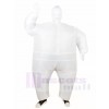 blanc Plein Corps Costume Gonflable Halloween Noël Les costumes pour Adultes