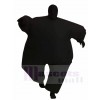 Noir Plein Corps Costume Gonflable Halloween Noël Les costumes pour Adultes