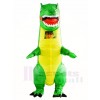 vert Tyrannosaure T-REX Dinosaure Gonflable Halloween Noël Les costumes pour Adultes
