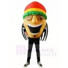 Jamaïquain Gonflable Halloween Noël Coup Up Les costumes pour Adultes