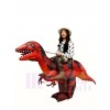 Velociraptor Dinosaure Porter Moi Balade Sur T-Rex Gonflable Halloween Les costumes pour Adultes