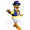 En voyageant canard Mascotte Les costumes la volaille Animal