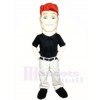 rouge Cheveux Homme Mascotte Les costumes Personnes