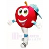 rouge Pomme Mascotte Les costumes Fruit Aliments Plante