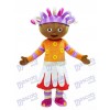 Costume de mascotte Daisy Upsy dans le Costume de mascotte de jardin de nuit