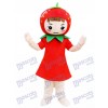 Costume de mascotte fraise fille Fruit