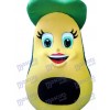 Avocat frais Mascotte Costume Fruit Plante alimentaire