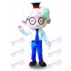 Costume blanc Costume de mascotte Old Man Costume