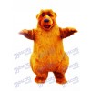 Costume mascotte ours brun clair Animal