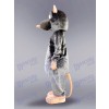 Costume de mascotte de rat gris Animal
