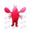 Costume de mascotte écrevisse rouge Fruits de mer océan