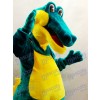 Costume de mascotte de crocodile vert Animal