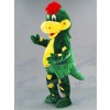 Costume de mascotte dinosaure Dino vert Animal