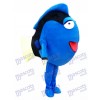 Découverte Dory Royal Bleu Soie Mascotte Costume Dessin animé Personnage