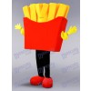 français frites Costume de mascotte Aliments