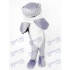 Mascotte de requin gris requin costume adulte