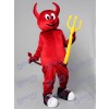 Costume de mascotte de diable maléfique de Halloween rouge Cartoon Anime