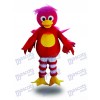 Mascotte rouge de canard de bande dessinée Costume adulte Animal