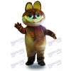 Costume de chat mascotte chat marron adulte