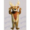 Costume de mascotte de cerf de Noël