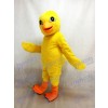 Costume de mascotte de poussin jaune