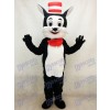 Chat dans le chapeau Costume de mascotte Cartoon Animal