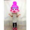 Trolls Baby Poppy Mascotte Costume Tête Seulement