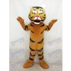 Nouveau Costume Mascotte Jaune Orange Tiger Ted