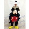 Mickey Mouse Carry Me Ride Piggyback Souris Mascotte Costume