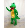 Costume de mascotte de crocodile vert Cartoon Animal
