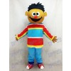Orange Sésame Street Ernie costume de mascotte adulte