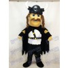 Nouveau Costume de mascotte en peluche Odin Viking avec cape noire