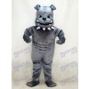 Nouveau Costume de mascotte de bouledogue gris Animal