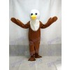 Déguisement de mascotte des aigles marron Costume adulte