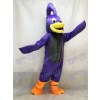 Purple Roadrunner mascotte Costume oiseau des animaux
