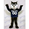 Costume mignon mascotte bleu marine Bearcat