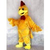 Mignon réaliste roux coq mascotte Costume Animal