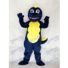 Costume de mascotte Dragon bleu marine adulte Animal