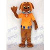 Orange Suit Labrador Pup Water Rescuer Paw Patrol Zuma Dog Mascot Costume