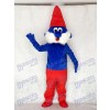 Esprit bleu avec le costume de mascotte adulte Red Hat