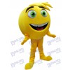 Jaune Mel Meh Le costume de mascotte Emoji