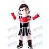 Costume de mascotte Sparty chevalier chevalier spartiate rouge