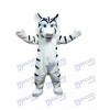 Costume de mascotte tigre blanc Animal