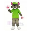 Cool Paw Patrol Rocky Mascotte Costume Dessin animé