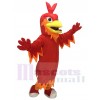Costume de mascotte rouge Phoenix